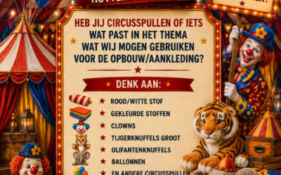 Help ons circus tot leven brengen
